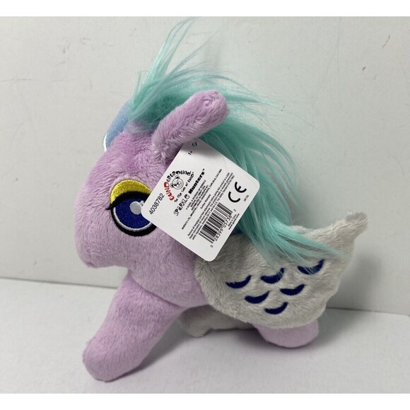 Gund Sparkle Hunters Purple Unicorn Horse Plush Stuffed Animal  Small NWT - Picture 3 of 3